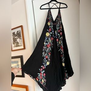 Free people flowy maxi dress